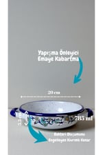 20 No Emaye Sahan, Servis, Yemek Kamp, Piknik, Çeyiz