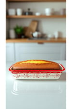 30/13 Emaye Baton Kek Ekmek Kalıbı 1,7Lt Fırın, Pişirme, Pasta, Çeyiz,