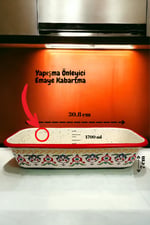 30/13 Emaye Baton Kek Ekmek Kalıbı 1,7Lt Fırın, Pişirme, Pasta, Çeyiz,