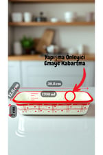 30/13 Emaye Baton Kek Ekmek Kalıbı 1,7Lt Fırın, Pişirme, Pasta, Çeyiz,