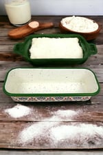 30/13 Emaye Baton Kek Ekmek Kalıbı 1,7Lt Fırın, Pişirme, Pasta, Çeyiz,