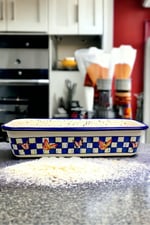 30/13 Emaye Baton Kek Ekmek Kalıbı 1,7Lt Fırın, Pişirme, Pasta, Çeyiz,