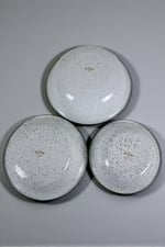 32 Cm-36 Cm-40 Cm 3 Lü Emaye Leğen Çırpma Ve Karıştırma Kabı, Hamur Leğeni,Meyvelik, Çeyiz, Hediye,