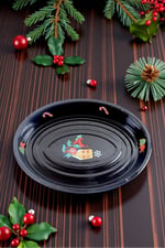 36 No Emaye Fırın Tepsi Oval Tepsi 36 Cm