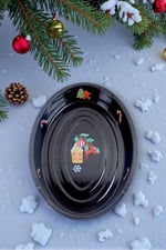 36 No Emaye Fırın Tepsi Oval Tepsi 36 Cm