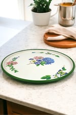 36 No Sunum Servis Tabağı Tepsisi Supla Pasta Tabağı Servis Tabağı Çeyiz Hediye ~ 36cm