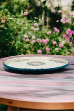 36 No Sunum Servis Tabağı Tepsisi Supla Pasta Tabağı Servis Tabağı Çeyiz Hediye ~ 36cm