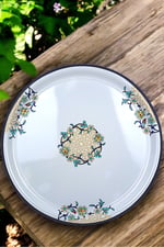 50 No Emaye Sini Sofra, Yemek Sunum Tepsi, Yer Sofrası Çinko ~48 Cm 1mm.KALIN ÜRÜN