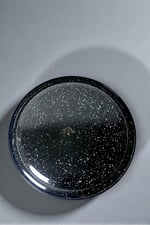 60 No Emaye Sini Sofra, Yemek Sunum Tepsi, Yer Sofrası Çinko ~58 Cm