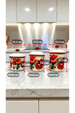 Emaye Kavanoz Kapaklı-1 /-1.3 / -1.5 Litre-baharatlık, Çeyiz ,Yoğurt Mayalama, Çok Amaçlı Kavanoz
