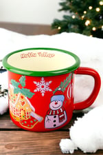 Emaye Kupa Bardak Camp Kamp Mug Fincan Kahve 380 Ml