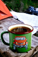 Emaye Kupa Bardak Camp Kamp Mug Fincan Kahve