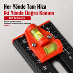 Profesyonel Ayarlanabilir T Tipi Ölçü ve İşaretleme Cetveli