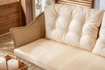 Mihenk Rattan Bahçe Mobilyası | 3'lü Takım | Cappuccino | Formood