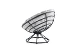 Papasan Metal Balkon Mobilyası | Döner Berjer | 2'li Takım | Formood