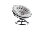 Papasan Metal Balkon Mobilyası | Döner Berjer | 2'li Takım | Formood