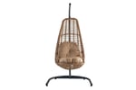 Rest Rattan Bahçe Salıncağı | Tek Kişilik | Cappuccino | Formood