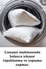 1.Kalite Boncuk Elyaf Dolgulu Dolgun Rahat Yan Yatış Ve Hamile Yastığı Uzun Yastık 40x120 - 1300gr