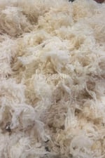 1 KG 100% l Yıkanmış Taranmamış Saf Merinos Kuzu Yünü