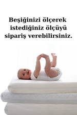Bebek Yatağı Park Beşik Yatağı Çocuk Yatakları Oyun Parkı Yatağı Fermuarlı Cotton Kılıf 40x80