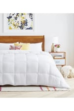 Microfiber Yorgan Yastık Seti 1 Mevsimlik Microfiber Çift Kişilik Yorgan + 2 Adet Silikon Yastık