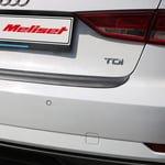 Audi A3 Sedan Mat Siyah Arka Tampon Eşiği 2016-2020 Yılı ve Arasına Uyumludur