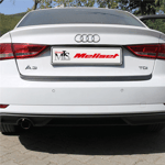 Audi A3 Sedan Mat Siyah Arka Tampon Eşiği 2016-2020 Yılı ve Arasına Uyumludur