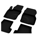 autoaccessories Ford Focus 3.5 Makyajlı Sedan ile Uyumlu 4D Havuzlu Kauçuk Paspas 2015 2019