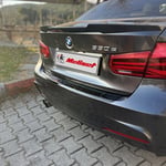 Bmw F30 Sedan Parlak Siyah Arka Tampon Eşiği 2011-2019 Yılı ve Arasına Uyumludur