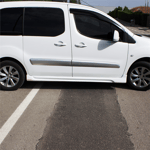 Citroen Berlingo 2 Yan Marşpiyel 2008-2018 Yılı Arasına Uyumludur