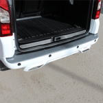 Citroen Berlingo Mat Siyah Arka Tampon Eşiği 2008-2018 Yılı ve Arasına Uyumludur