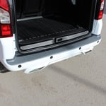 Citroen Berlingo Mat Siyah Arka Tampon Eşiği 2008-2018 Yılı ve Arasına Uyumludur