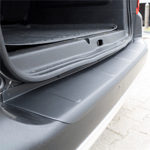 Citroen Berlingo Mat Siyah Arka Tampon Eşiği 2019 Yılı ve Sonrasına Uyumludur