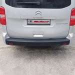 Citroen Jumpy Spacetourer Mat Siyah Arka Tampon Eşiği 2017 Yılı ve Sonrasına Uyumludur