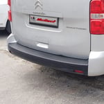 Citroen Jumpy Spacetourer Mat Siyah Arka Tampon Eşiği 2017 Yılı ve Sonrasına Uyumludur