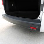 Citroen Jumpy Spacetourer Mat Siyah Arka Tampon Eşiği 2017 Yılı ve Sonrasına Uyumludur