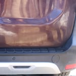 Dacia Dokker Mat Siyah Arka Tampon Eşiği 2012-2021 Yılı ve Arasına Uyumludur