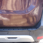 Dacia Dokker Parlak Siyah Arka Tampon Eşiği 2012-2021 Yılı ve Arasına Uyumludur