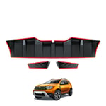 Dacia Duster 3 Prç. Arka Cam Üstü Spoiler 2018 Yılı ve Sonrasına Uyumludur