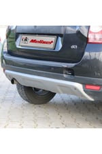 Dacia Duster Arka Difüzör (mat Gri) 2010-2017 Arası Uyumlu
