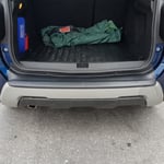 Dacia Duster Mat Siyah Arka Tampon Eşiği 2018-2024 Yılı ve Arasına Uyumludur