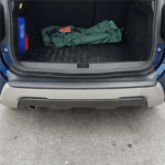 Dacia Duster Mat Siyah Arka Tampon Eşiği 2018-2024 Yılı ve Arasına Uyumludur