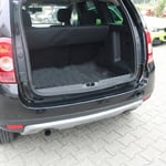 Dacia Duster Parlak Siyah Arka Tampon Eşiği 2010-2017 Yılı ve Arasına Uyumludur