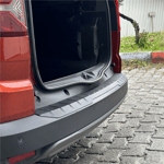 Dacia Jogger Mat Siyah Arka Tampon Eşiği 2022 Yılı ve Sonrasına Uyumludur