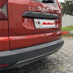 Dacia Jogger Mat Siyah Arka Tampon Eşiği 2022 Yılı ve Sonrasına Uyumludur