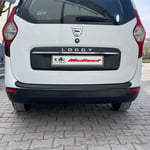 Dacia Lodgy Mat Siyah Arka Tampon Eşiği 2013 Yılı ve Sonrasına Uyumludur