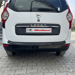 Dacia Lodgy Parlak Siyah Arka Tampon Eşiği 2013 Yılı ve Sonrasına Uyumludur