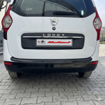 Dacia Lodgy Parlak Siyah Arka Tampon Eşiği 2013 Yılı ve Sonrasına Uyumludur