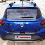 Dacia Sandero Stepway Mat Siyah Arka Tampon Eşiği 2021 Yılı ve Sonrasına Uyumludur