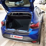 Dacia Sandero Stepway Mat Siyah Arka Tampon Eşiği 2021 Yılı ve Sonrasına Uyumludur